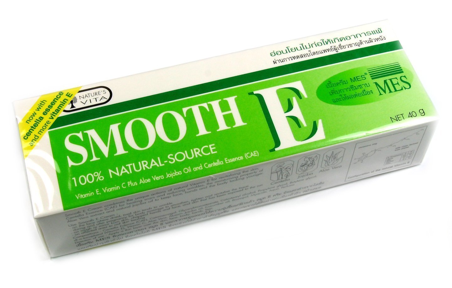 Smooth E Skin Care Cream Vitamin E & Aloe Vera 40g