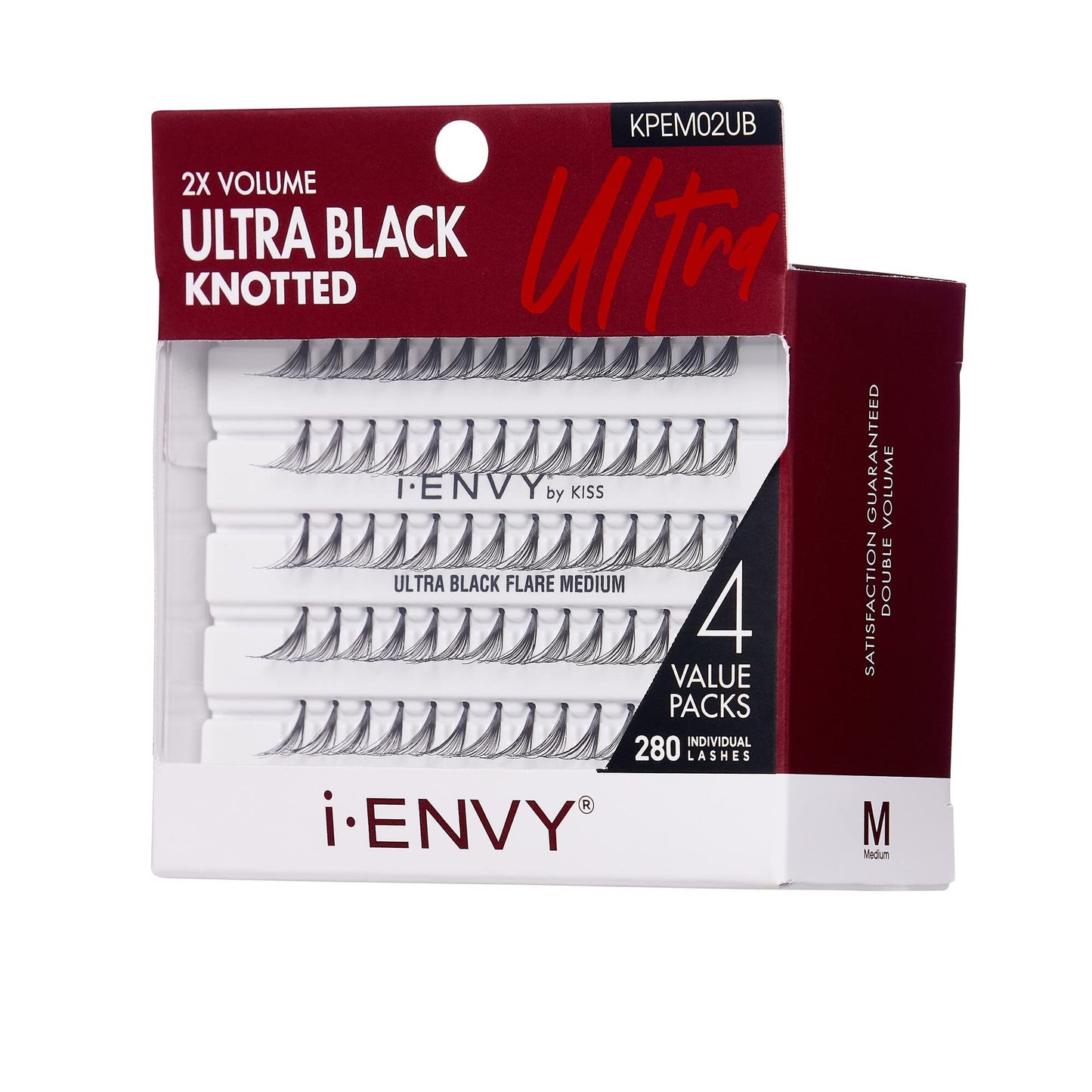 Kiss I Envy Ultra Black Lashes (Medium)