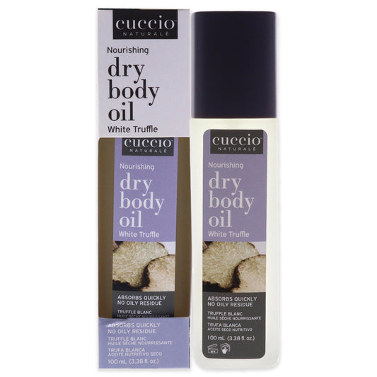 C U C C I O Nourishing Dry Body Oil - White Truffle Naturale for Unisex - 3.38 oz Oil