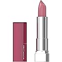 Maybelline Color Sensational Lipstick, Lip Makeup, Cream Finish, Hydrating Lipstick, Romantic Rose, Pink ,1 Count