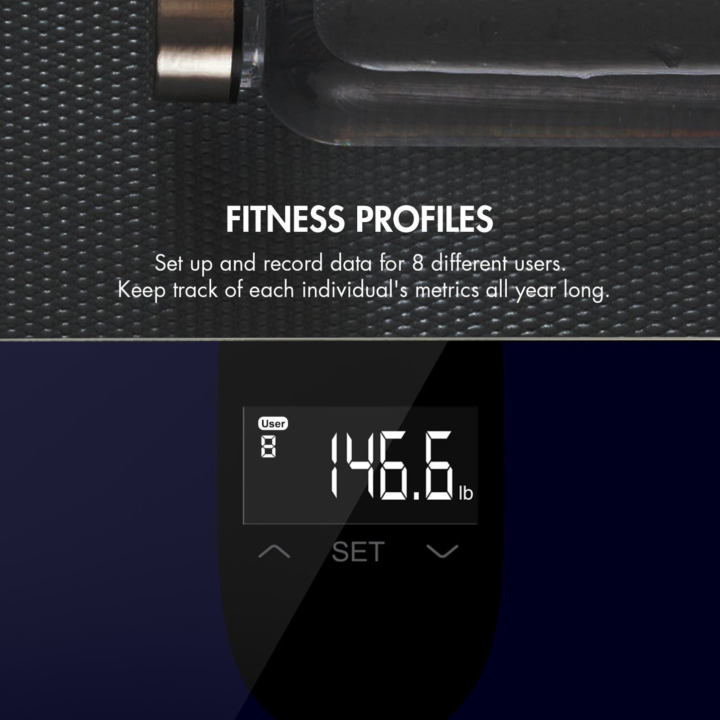 Tenergy Vitalis Body Fat Scale, High Precision BMI Scale, Wireless Bluetooth Body Scale with Large Display, Digital Weight Scale Max Weight 400 LBS…