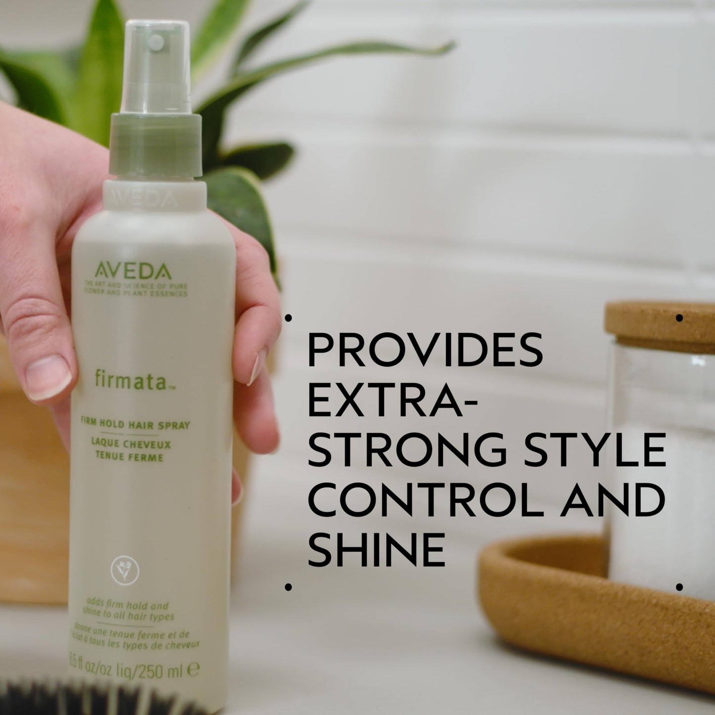 Aveda Firmata Firm Hold Hair Spray | Non-Aerosol Hair Spray, 8.5 Fl Oz