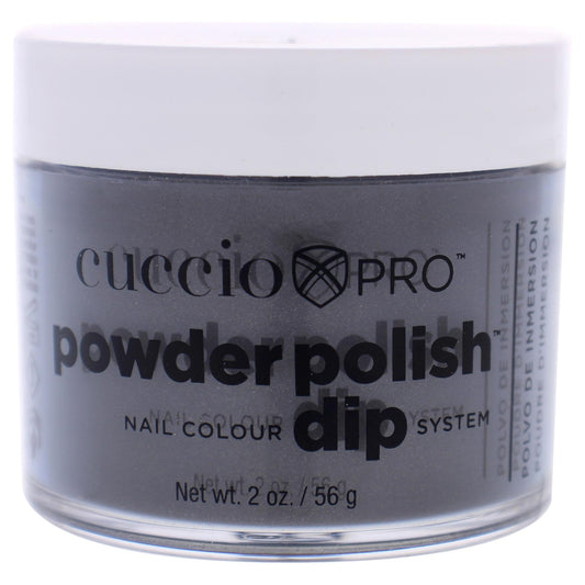 Cuccio Pro Powder Polish Dip - Silver W/ Gray Undertones - Nail Lacquer for Manicures/Pedicures, Easy & Fast Application/Removal - No LED/UV Light Beauty & Personal Care Cuccio