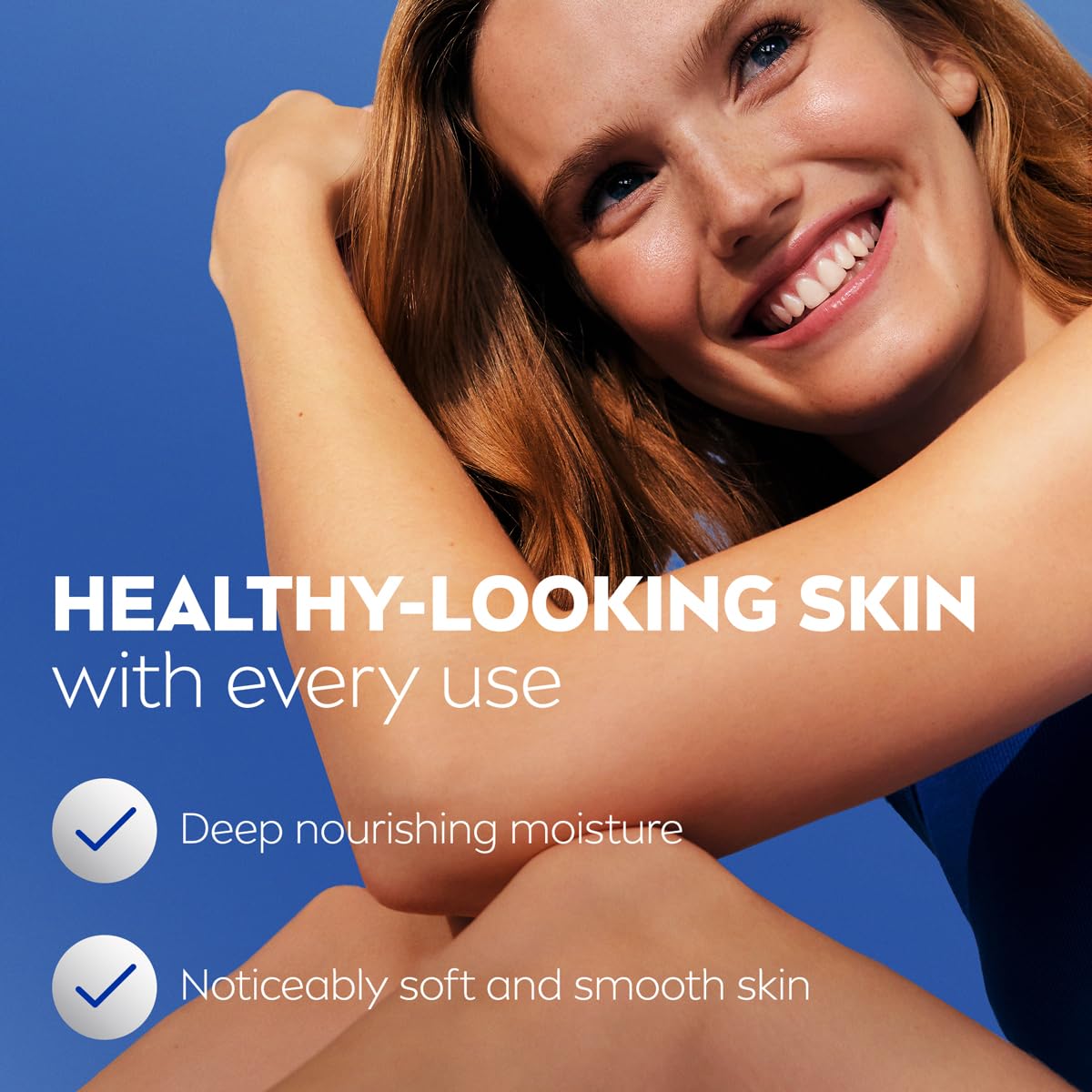 NIVEA Essentially Enriched Body Lotion for Very Dry Skin with Hyaluronic Acid, Almond Oil and Deep Nourishing Serum, 72-Hour Body Moisturizer, 2.5 Fl