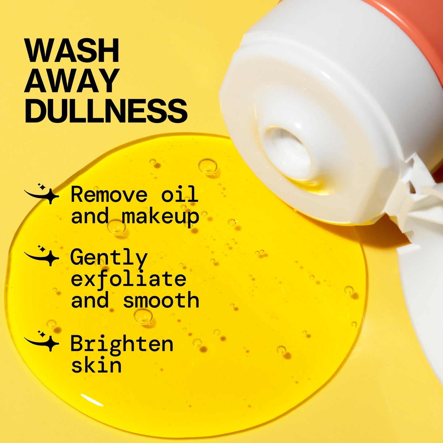 Pacifica Glow Baby Brightening Facial Cleanser 5oz - Vitamin C & Glycolic Acid (AHA) Face Wash for Radiance - Daily Cleanser for Anti-Aging