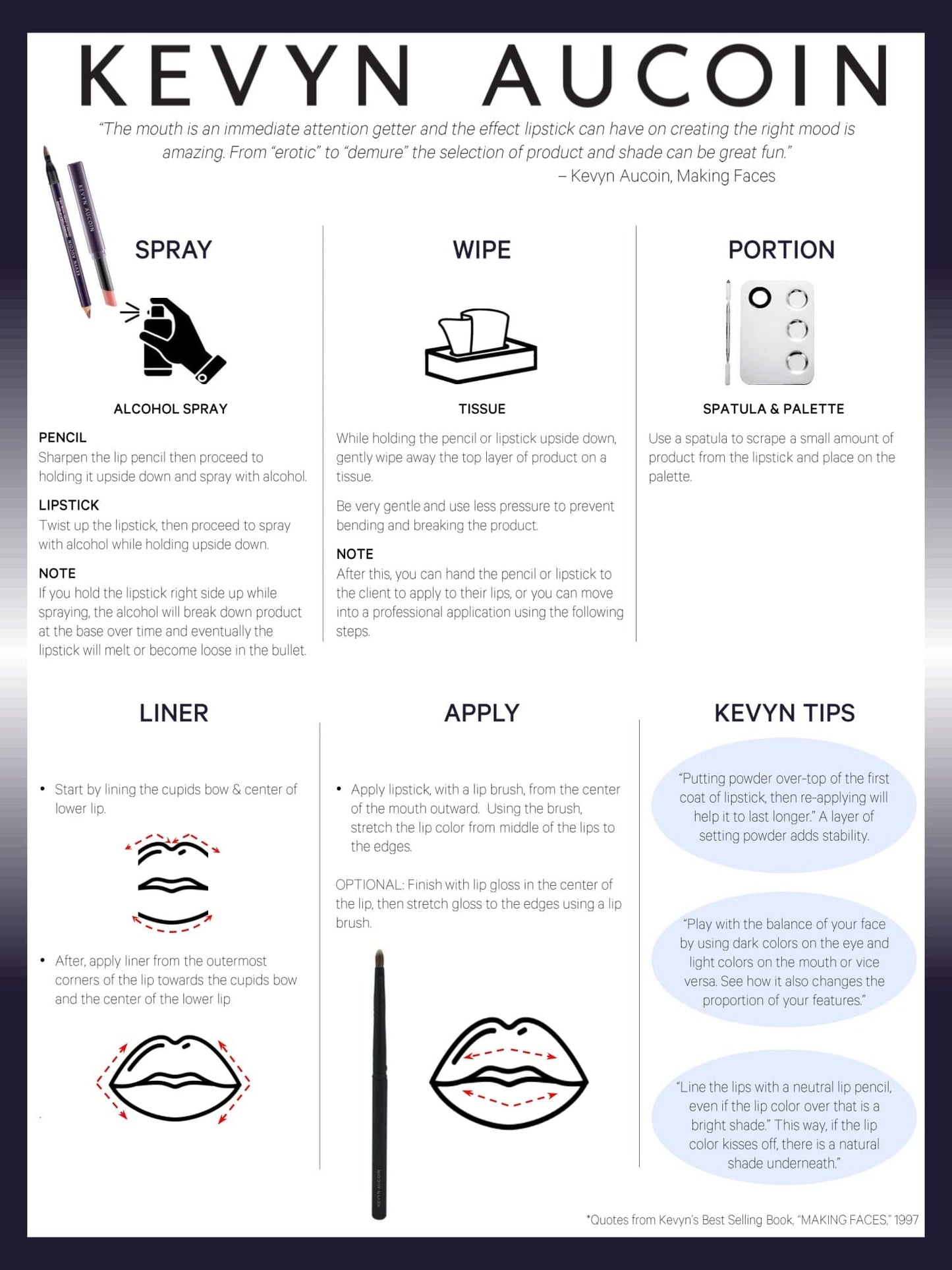 Kevyn Aucoin Unforgettable Lip Definer, Carnal: Long-wearing makeup lip definer. Water-resistant, defined tip accentuates lips. Blend-able. Dual-ended