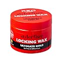 Red by Kiss Hold Locking Gel Ultimate Hold for Thin Locs & Twists, Hydrating, Conditioning, Non-Frizz, Non-Flaking, No Build-Up, Enriched