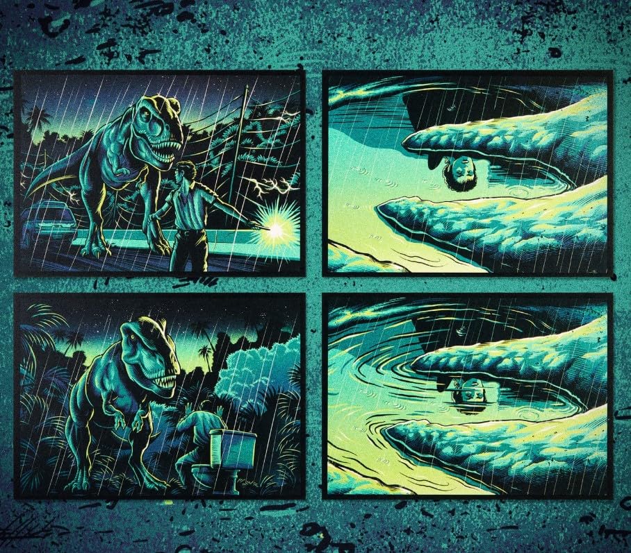 Hot Wheels Jurassic Park Jeep Wrangler & Dr. Ian Malcolm - SDCC2023 Comic Con Exclusive