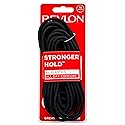 REVLON Extra Long Black Hair Elastics, 16 Count