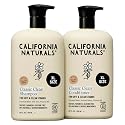 California Naturals Classic Clean Vanilla Bloom Shampoo & Conditioner Set, Natural, Vegan, Cruelty, Silicone, Paraben, and Sulfate Free Shampoo, All