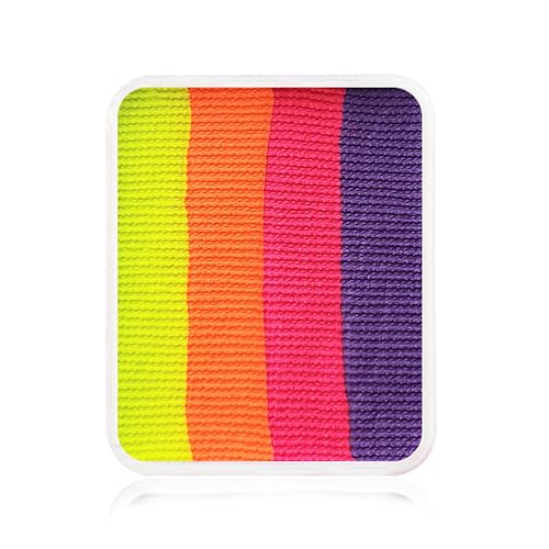 Kraze FX Face Paint Palette Refill - Bliss Face Paint (6 gm) - Hypoallergenic, Non-Toxic, Water Activated Professional Face & Body Painting Makeup