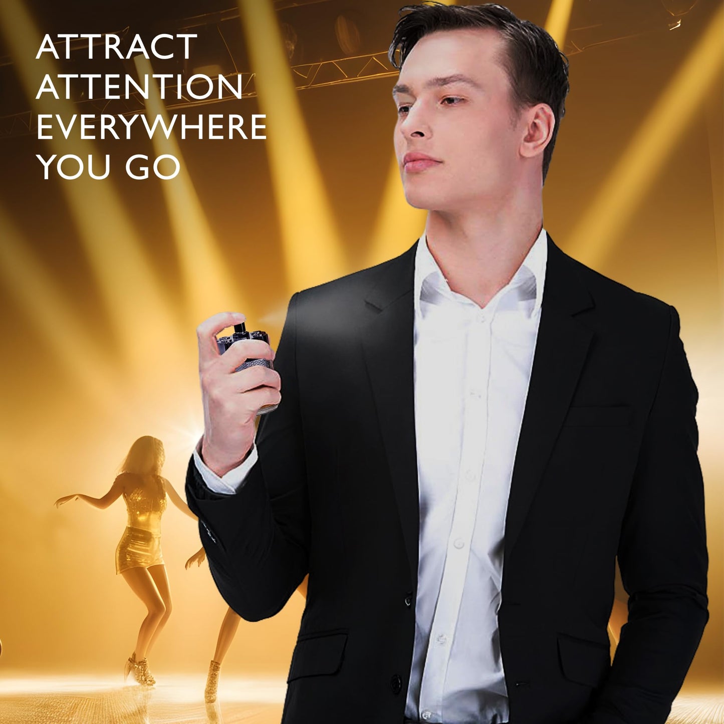 Azura Noir After Dark Eau De Parfum for Men - Woody Spicy Fragrance - Long-Lasting Cologne Choice For Daily Wear - Top Notes of Lemon, Mandarin