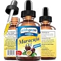 MYVIDAPURE MARACUJA OIL Passion Fruit WILD GROWTH. 100% PURE for Skin, Face, Hair, Lip and Nail Care. (1 Fl Oz)