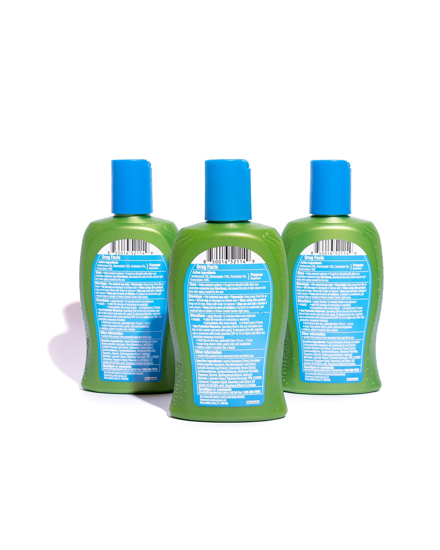 Bullfrog Quik Gel Sunscreen SPF 50 | Oxybenzone & Octinoxate Free | Broad Spectrum Moisturizing UVA/UVB, 5oz, 3 pack…