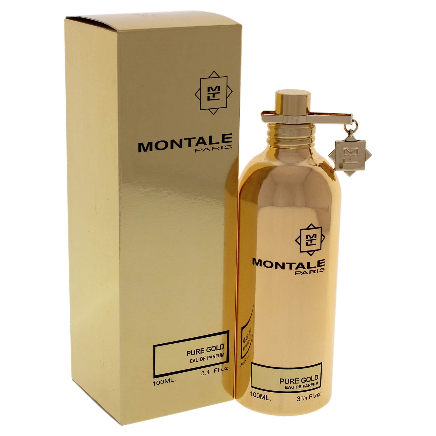 MONTALE Pure Gold Eau de Parfum Spray, 3.3 Fl Oz