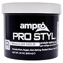 AmPro Pro Styl Styling Gel - Protects and Strengthens Your Strands - Non-Flaking, Alcohol Free, Vegan Formula - Flexible, Touchable Hold for All Hair
