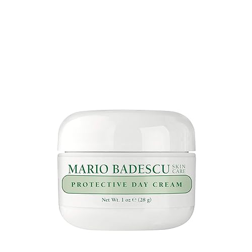 Mario Badescu Protective Day Cream for Combination, Dry and Sensitive Skin | Day Cream for Cold Climate Protection |Formulated with Antioxidents| 1 OZ