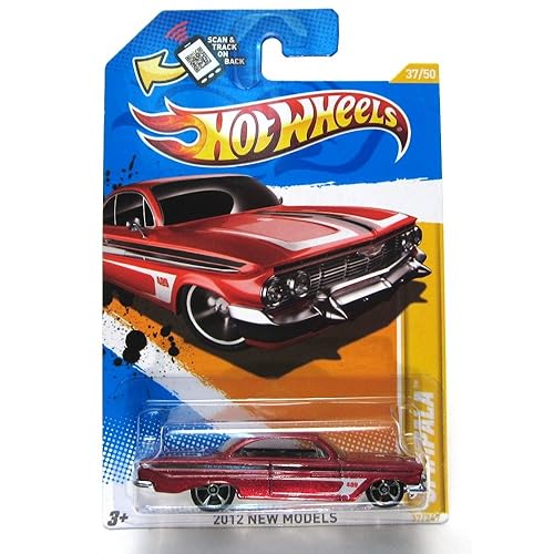 Hot Wheels 2012 New Models '61 Impala 37 of 50 Red