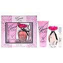 GUESS Girl Eau de Toilette 3 Piece Gift Set - Perfume Spray 3.4 Fl. Oz., Travel Spray 0.5 Fl. Oz., & Body Lotion 6.7 Fl. Oz