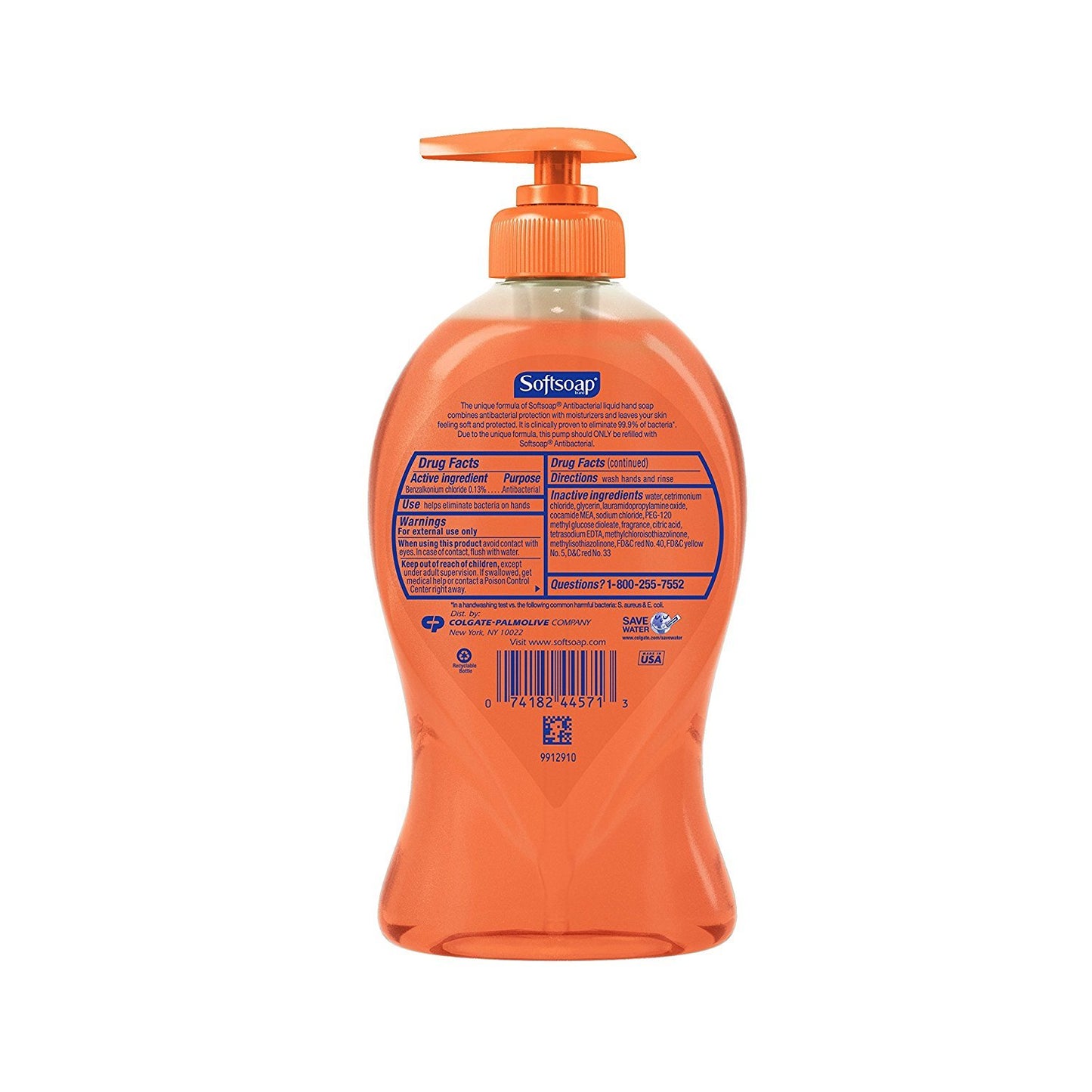 Softsoap Crisp Clean Scent Liquid Hand Soap 11.25 oz.