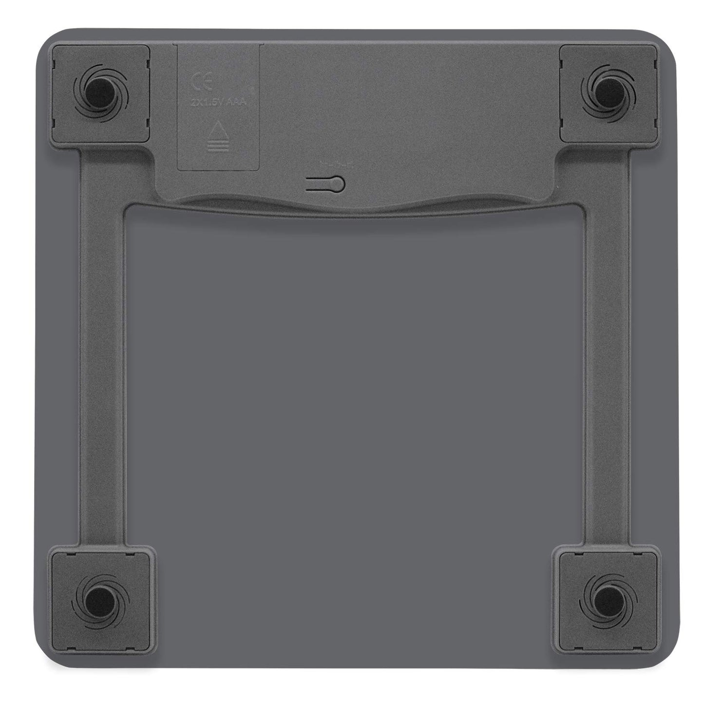 Taylor Glass Textured Paint Herringbone Design Digital Bathroom Scale, Gray, 5273274