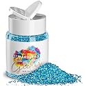 MARBLERS Twinkle Glitter [Aqua Blue] 1.5oz (42g) | Fine | Non-Toxic, Vegan, Cruelty-Free | Face, Body, Eyeshadow, Hair, Festival, Party Makeup | Nail