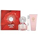 Vince Camuto Amore 3 PC Gift Set for Women, Floriental Fruity Scent, Stocking Stuffer, Christmas Gift for Her, Eau de Parfum 3.4 Fl Oz + 0.34 Fl Oz Travel Spray + 5 Fl Oz Body Cream