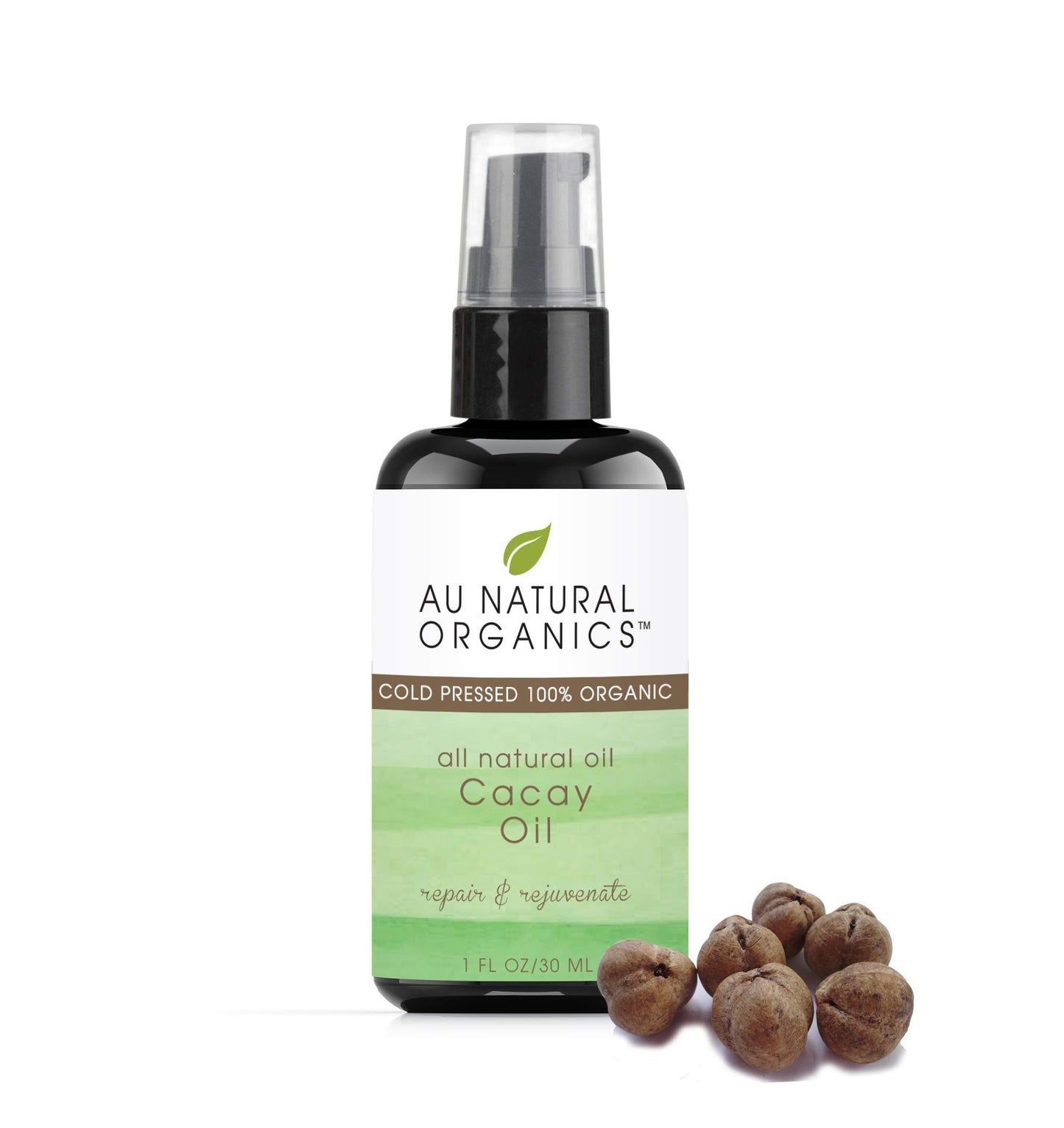 Au Natural Organics Cacay Oil - 100% Cold Pressed Kahai, Natural Retinal Vitamin A, E for Hair, Face, Body, Nails - Anti Wrinkle Face Oil, Repair Dry