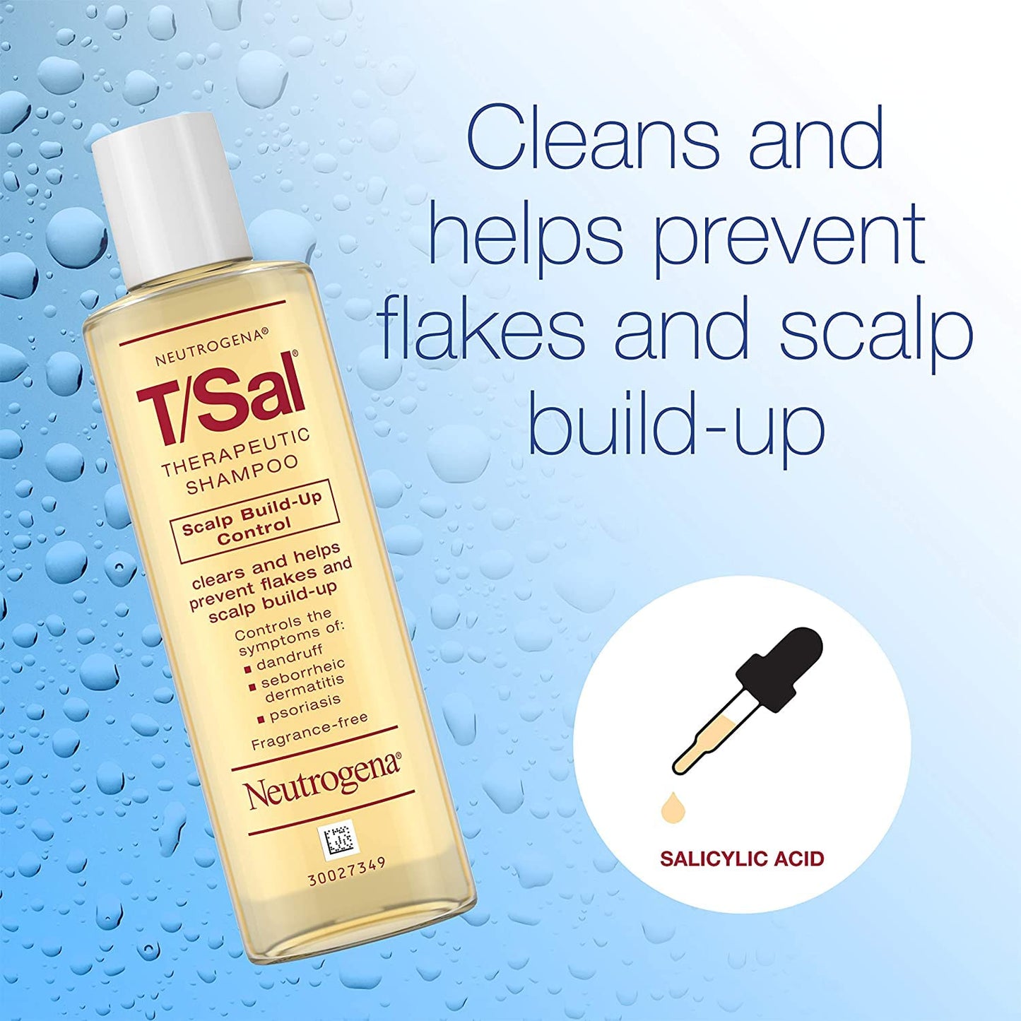 Neutrogena T/Sal Therapeutic Maximum Strength Shampoo 4.50 oz (Pack of 10)