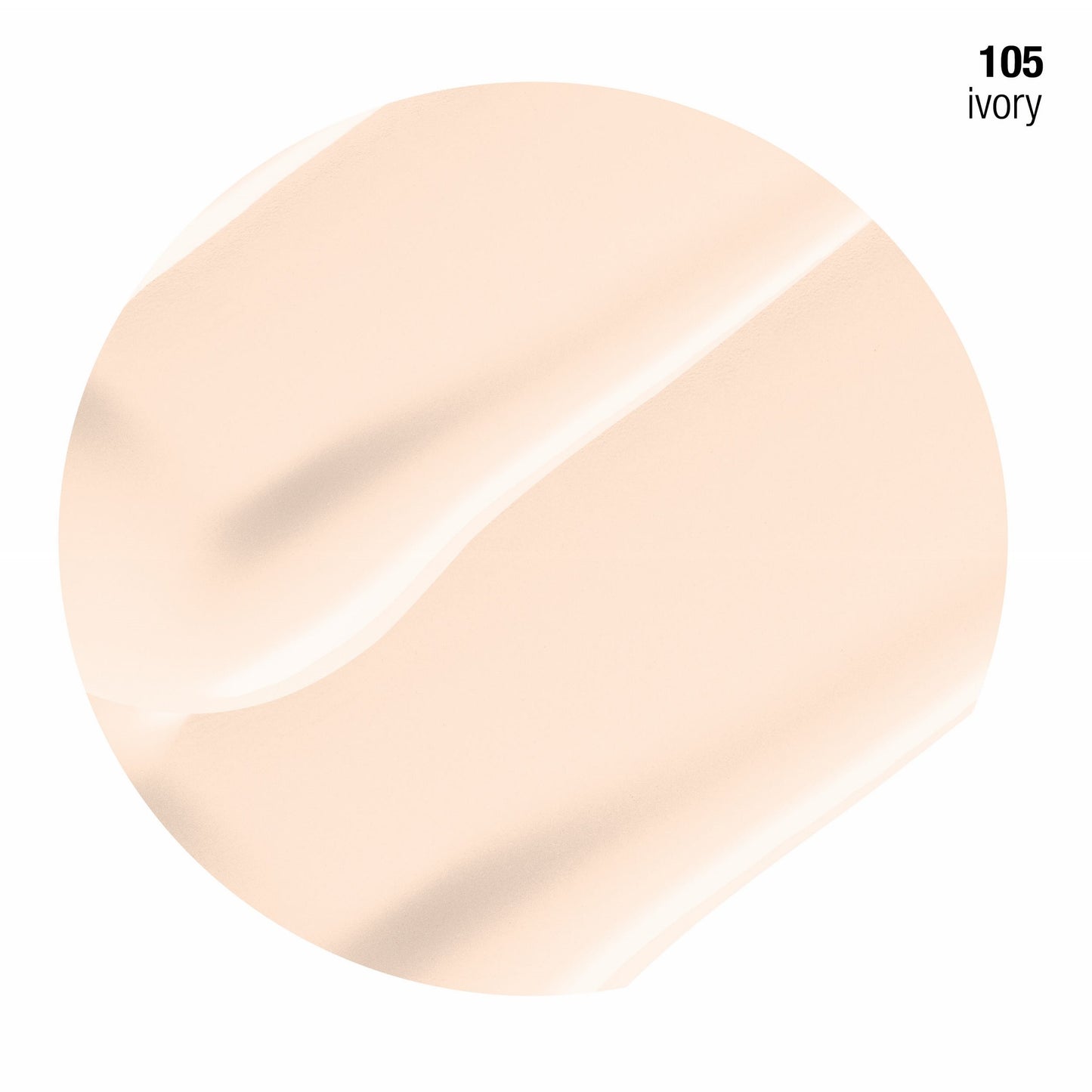 COVERGIRL Clean Makeup Foundation Ivory 105, 1 oz (Pack of 2)