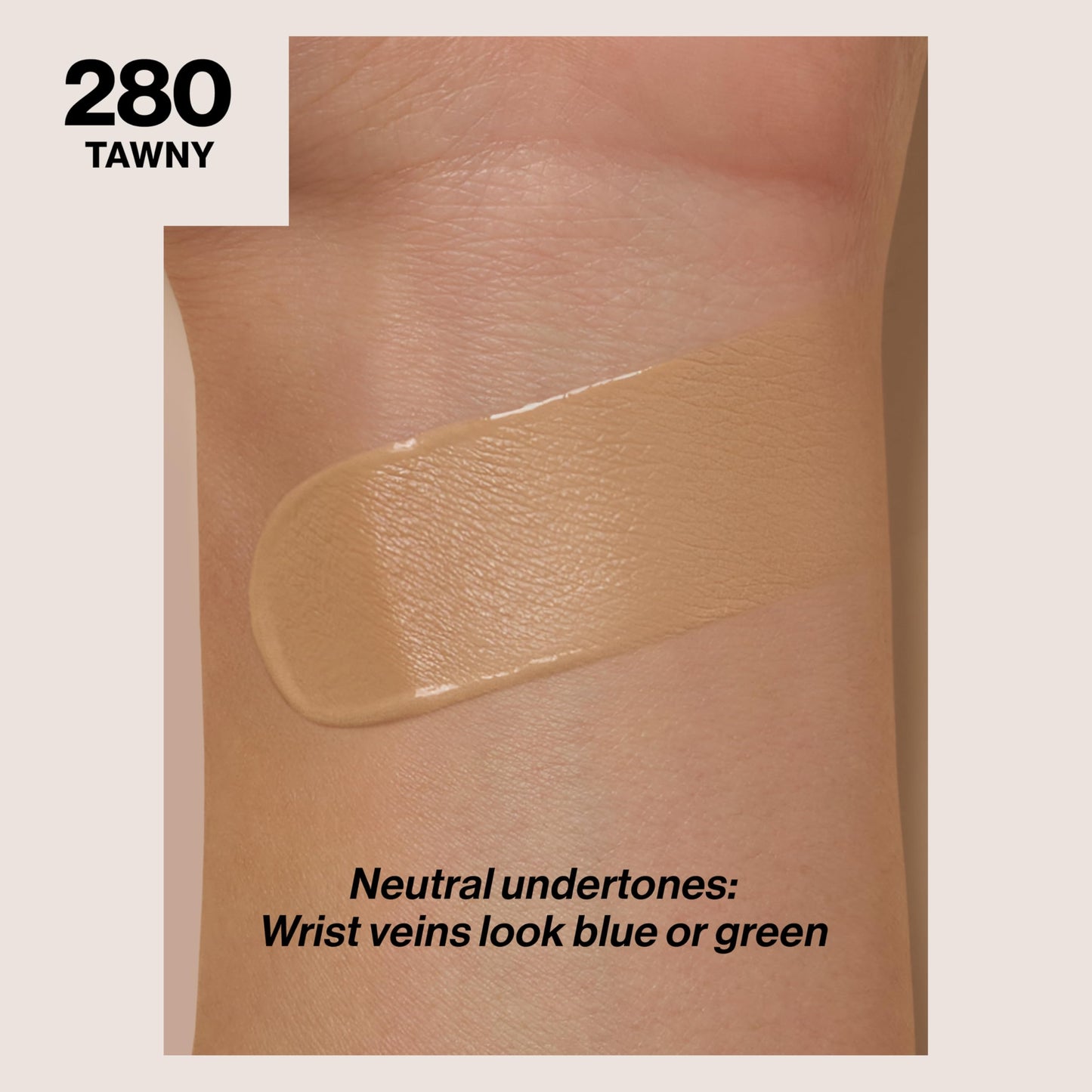 Revlon Liquid Foundation, ColorStay Face Makeup for Combination & Oily Skin, SPF 15, Medium-Full Coverage with Matte Finish, 280 Tawny, 1 Fl Oz
