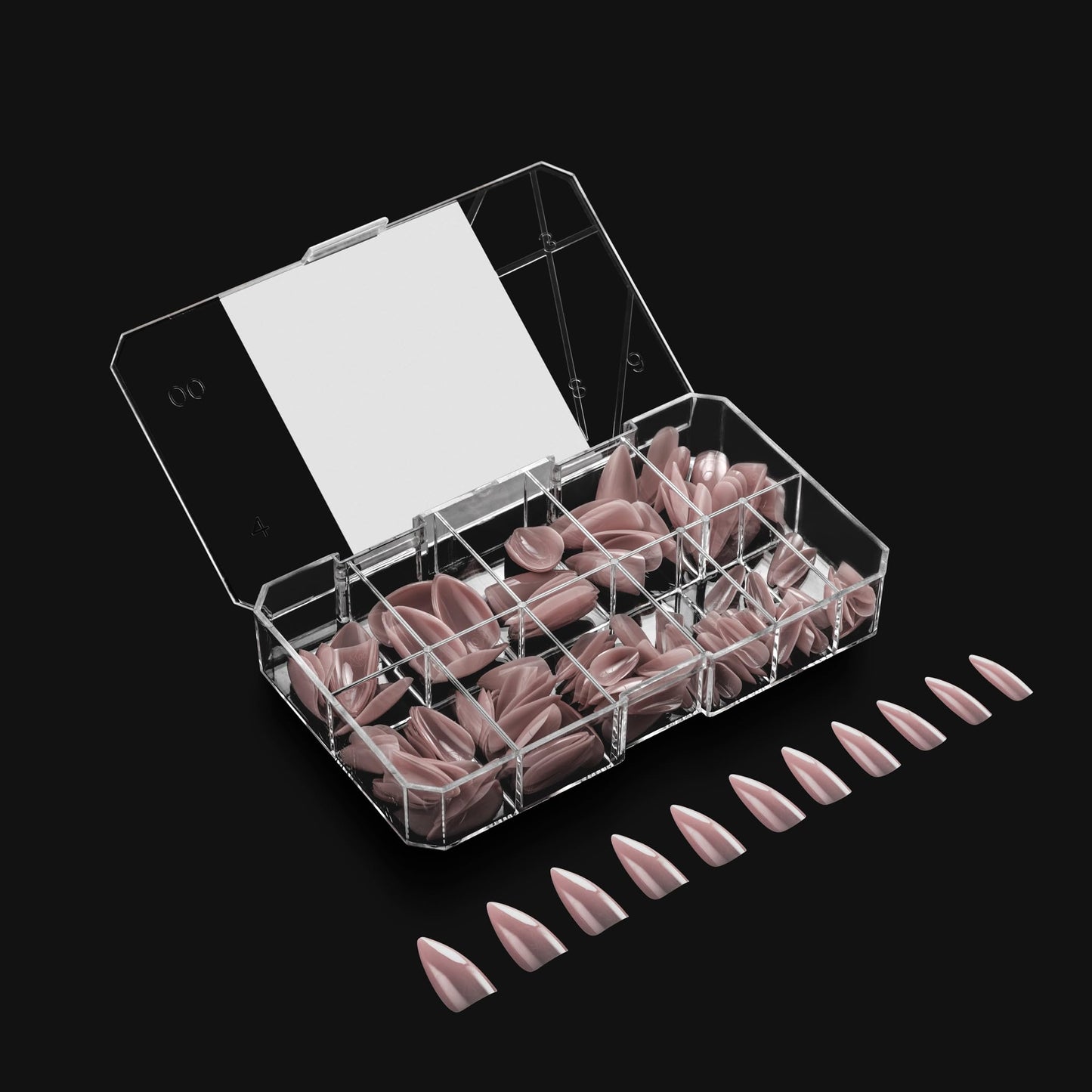 Apres Neutrals Gel-X Mia Box Of Press On Nails, 11 Sizes 00-9, Soft Gel Nail Tip Box (150pcs) (Natural Stiletto Medium, 150pcs) Beauty & Personal Care APRÉS