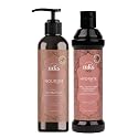 MKS eco Nourish Shampoo, Isle of You (10 fl oz) + MKS eco Hydrate Conditioner, Isle of You (10 fl oz) - Moroccan Argan Oil, Hemp Seed Oil - Vegan
