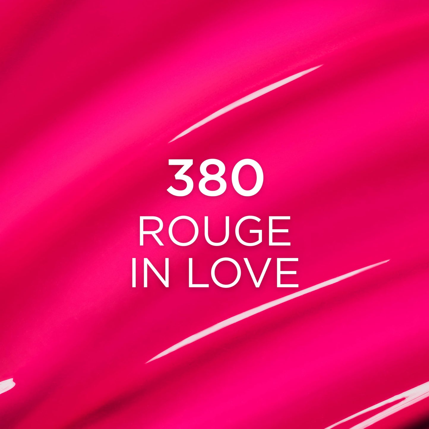 L'Oreal Paris Plump Ambition Hyaluron Lip Oil, 24 HR Lip Gloss with Hyaluronic Acid, Volumizing Formula with Glass-Like Shine, Rouge In Love 380, 0.16