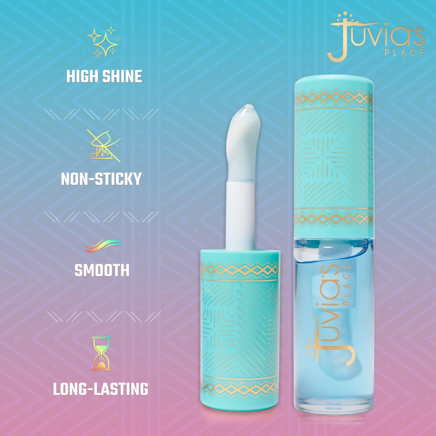 Juvia's Place Magic Lip Oil - Blue Berries - Smooth, Hydrating w/Vitamin E for Soft, Glossy, Juicy Lips - Infused with Fruit Extracts - Tinted,