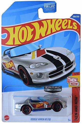 Hot Wheels Zamac Dodge Viper RT/10, Then and Now 3/10