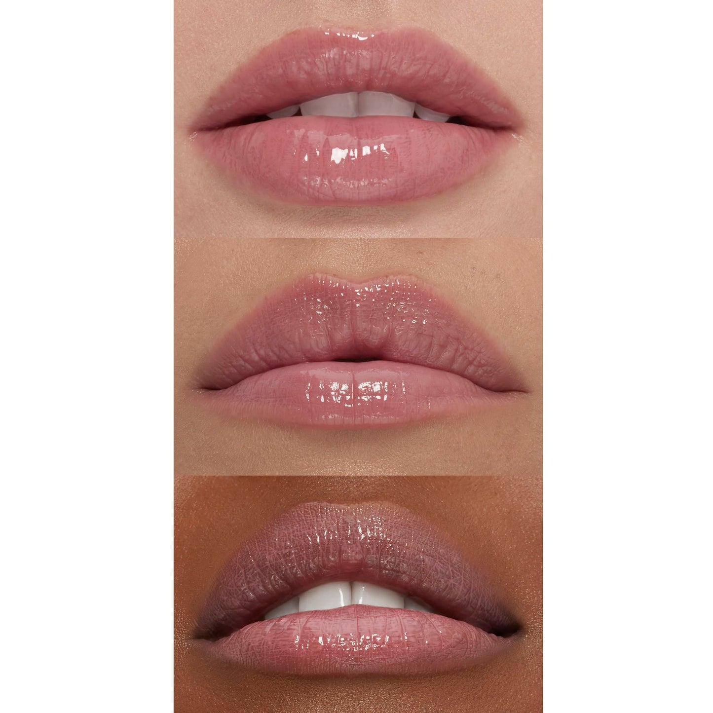 e.l.f. Lip Plumping Gloss, High-Shine Sheer Color, Hydrates & Creates Fuller Lips With Vitamin E, Vegan & Cruelty-Free, Sparkling Rosé