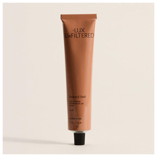+ Lux Unfiltered N°24 Fountain of Youth Age Defying Hand Cream for Women & Men - Moisturizing Hand Cream for Dry Cracked Hands - Lightweight