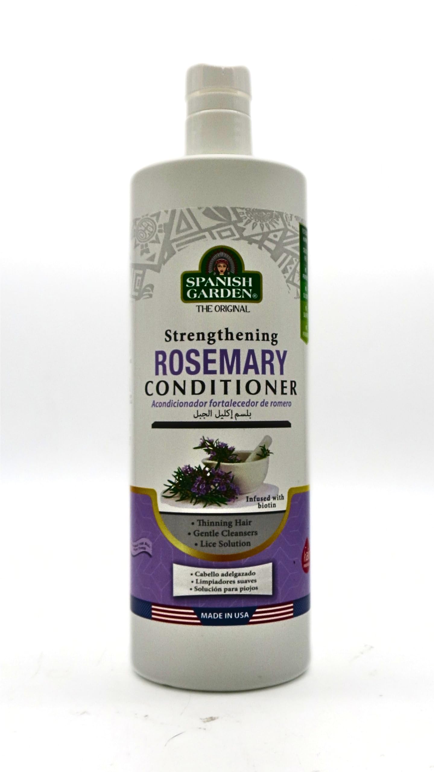 Spanish Garden | Strengthening Rosemary Conditioner, White