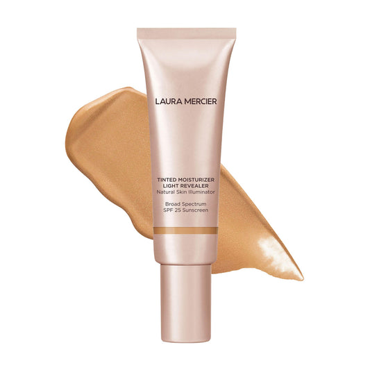 Laura Mercier Tinted Moisturizer Light Revealer Natural Skin Illuminator with SPF 25: All Day Hydration, Ultra-Sheer Coverage, Luminous & Radiant