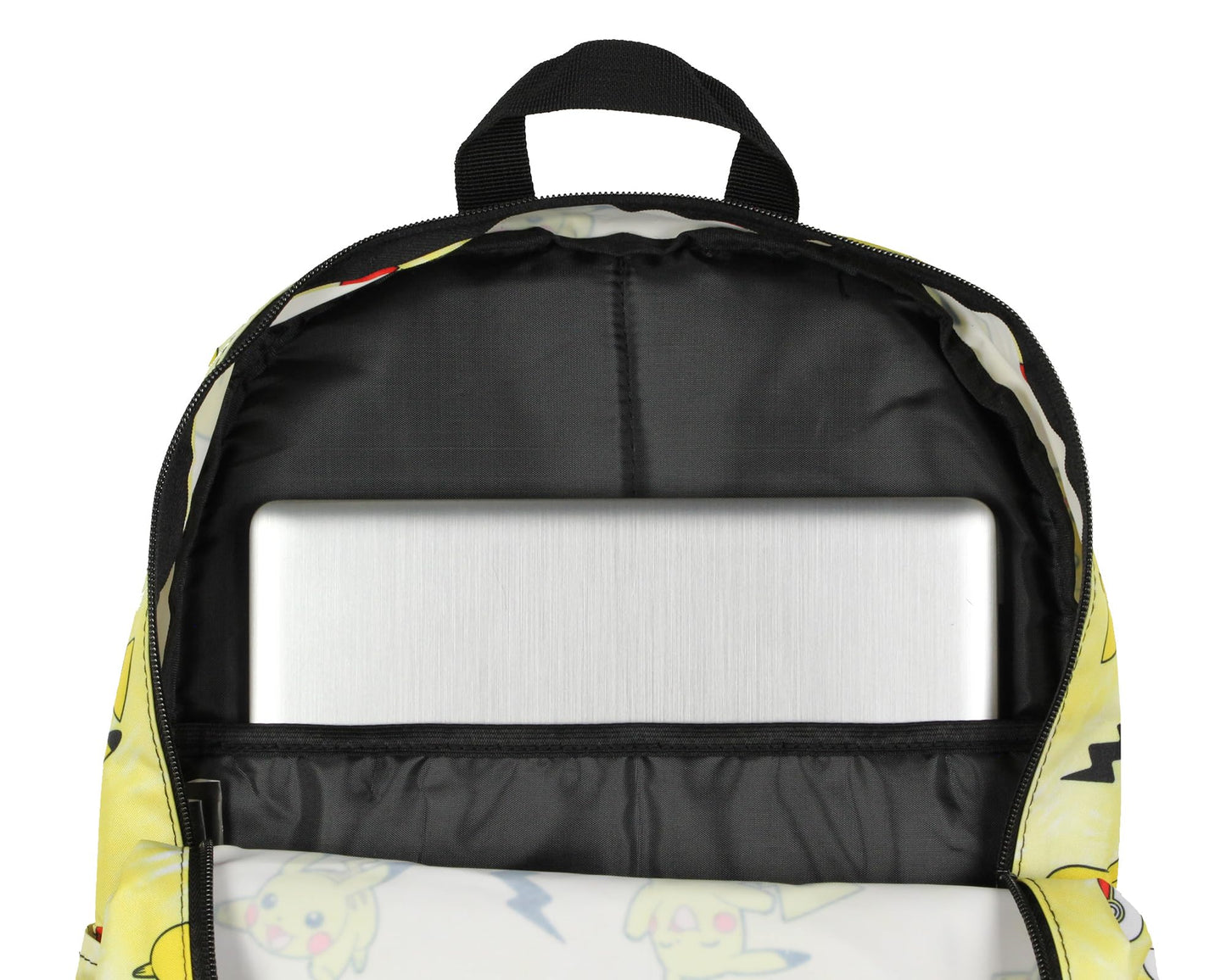 Bioworld Pokemon Pikachu Pokeball Tie Dye 17" Travel Laptop Backpack