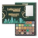 bellapierre Emerald City Eyeshadow Makeup Palette | 35 Color Shades in a Range of Matte, Satin, Shimmer, and Foil Finishes | Non-Toxic and Paraben