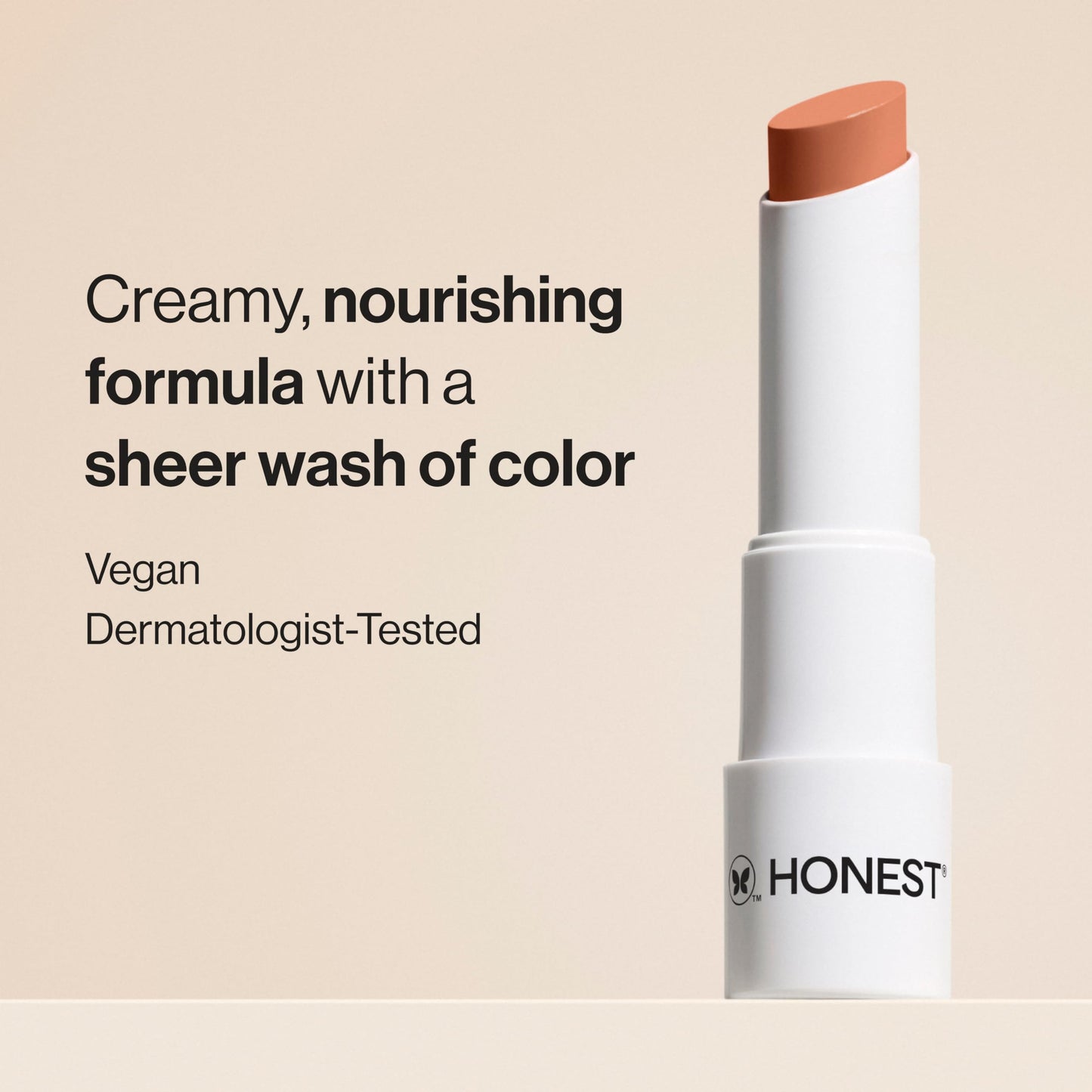 Honest Beauty Moisturizing Vegan Tinted Lip Balm, Antioxidant-Rich, Acai Extracts, Avocado Oil, Cruelty and Paraben-Free, Lychee Fruit