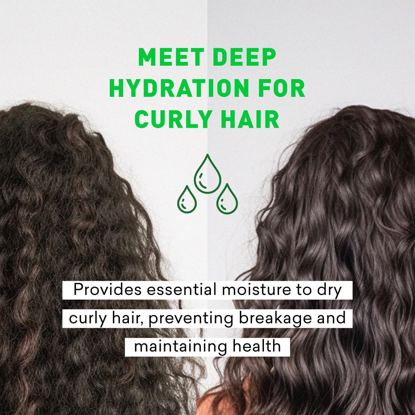 Just Nutritive Herbal Gel for Curly Hair | Frizzy Hair Styling and Conditioning Gel | 16 Oz