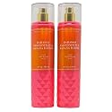 Bath & Body Works Fragrance Mist 2-Pack 8oz Each (Bahamas Passionfruit and Banana Flower) Packaging Varies