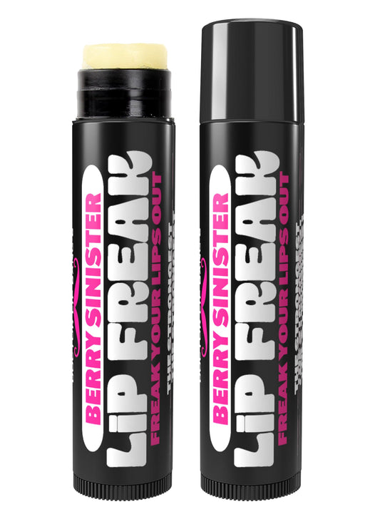 Doctor Lip Bang's BUZZING Lip Balm - Lip Freak - 100% All Natural - Cruelty Free - Berry Sinister - 2 Pack Beauty and Personal Care Doctor Lip Bang's