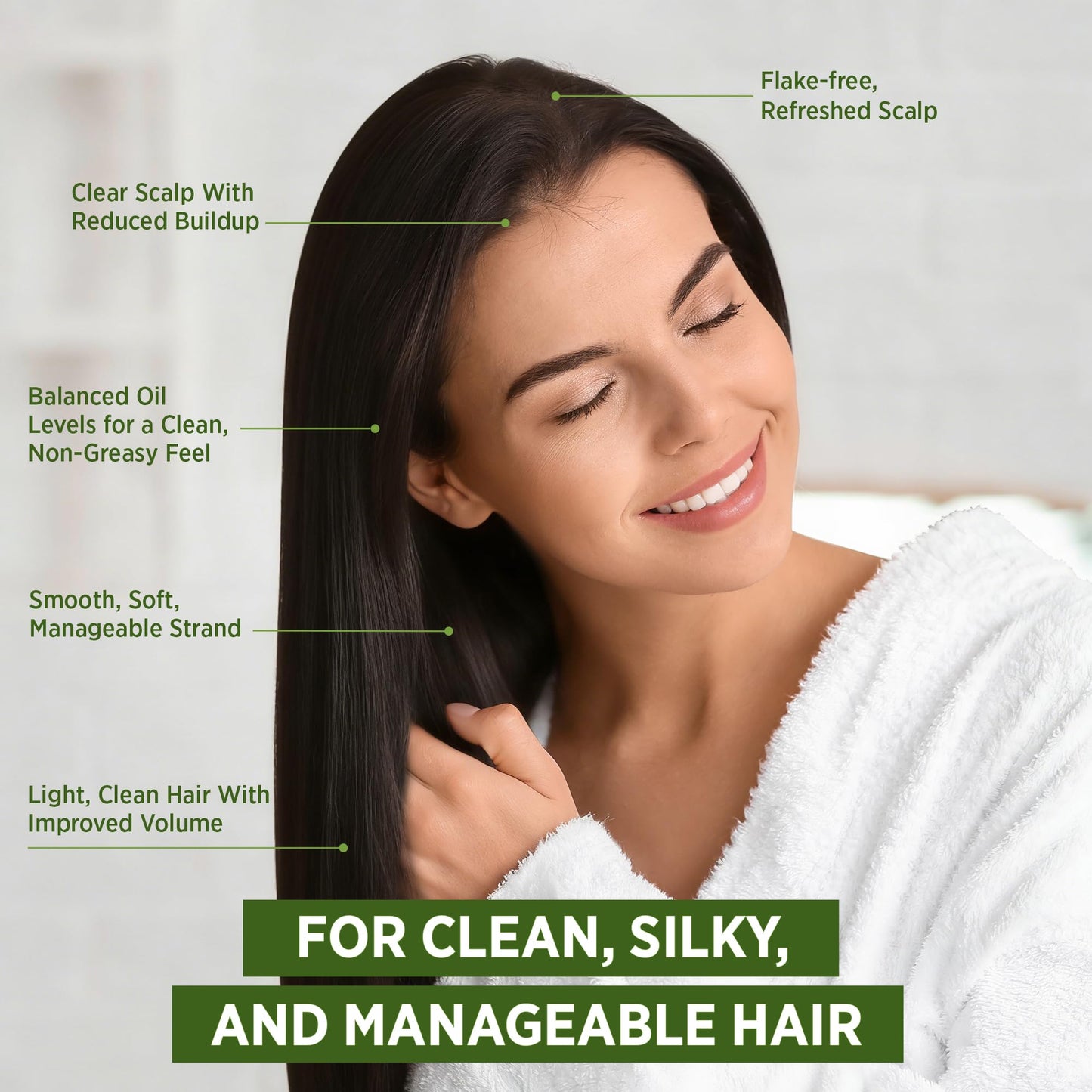 Roycederm Tea Tree Therapeutic Set: Shampoo, Conditioner & Body Wash