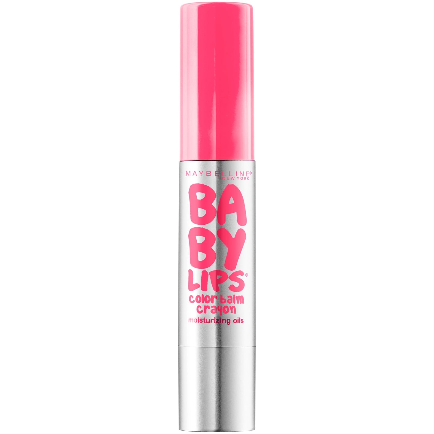 Maybelline New York Baby Lips Color Balm Crayon, Strawberry Pop, 0.09 Ounce