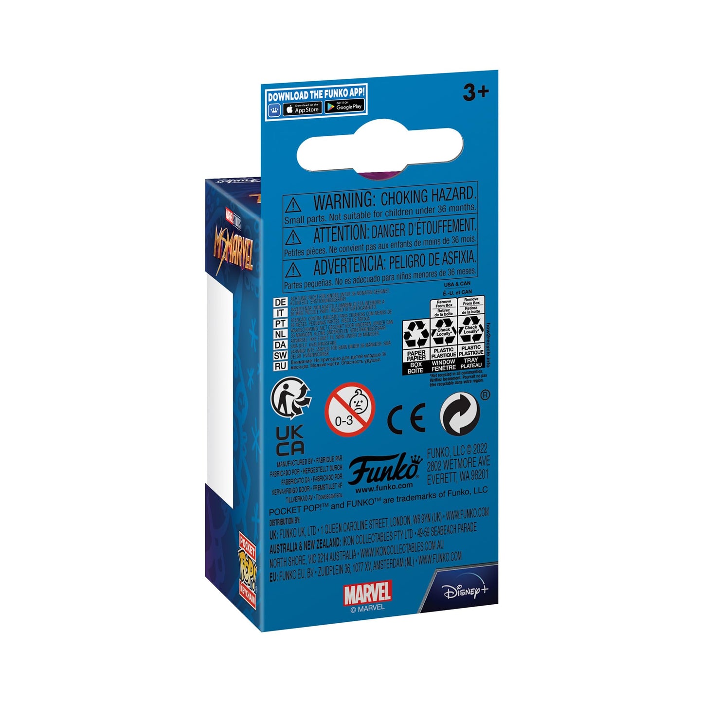 Funko Pop! Keychain: Ms. Marvel - Ms. Marvel