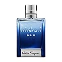 Salvatore Ferragamo Acqua Essenziale Blu Eau de Toilette Spray for Men, 1.7 Ounce